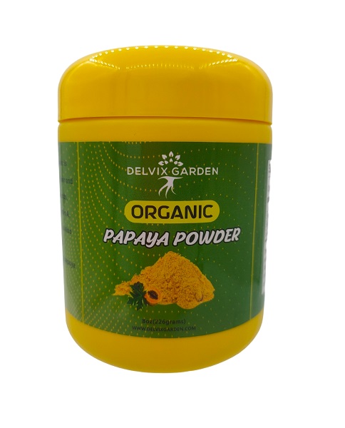 Organic papaya powder