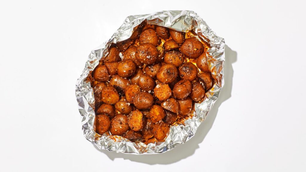 Grilled Potatoes in Foil Recipe