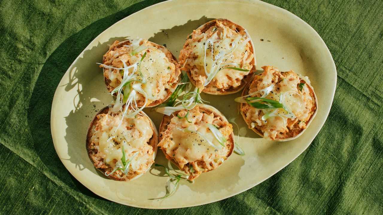 Kimchi Tuna Melts Recipe | Epicurious