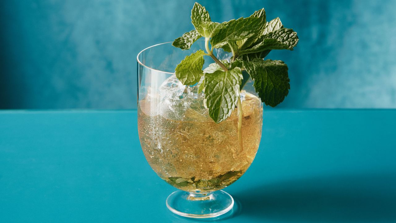 Mint Julep (Bourbon Cocktail With Mint) Recipe