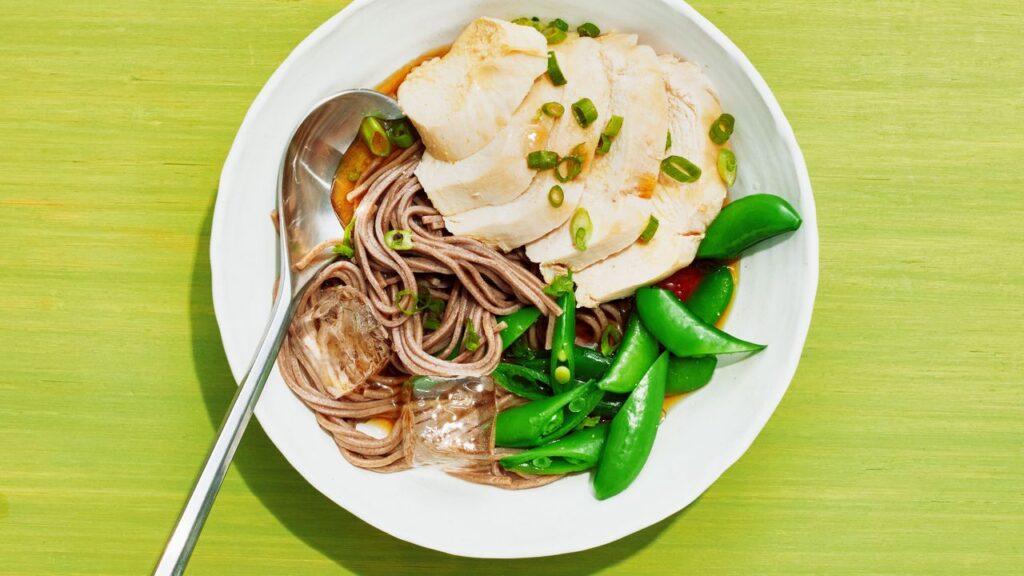 Miso Chicken Soba Bowls Recipe