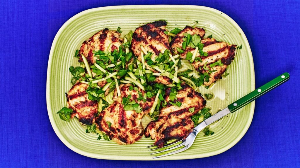 Grilled Lemongrass Chicken Thighs Recipe
