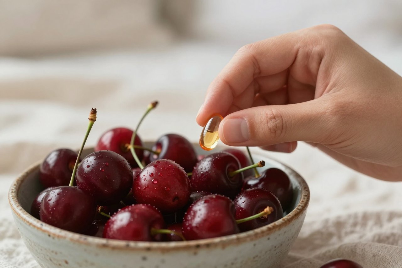 Tart Cherry Extract for Sleep: What Science Actually Says